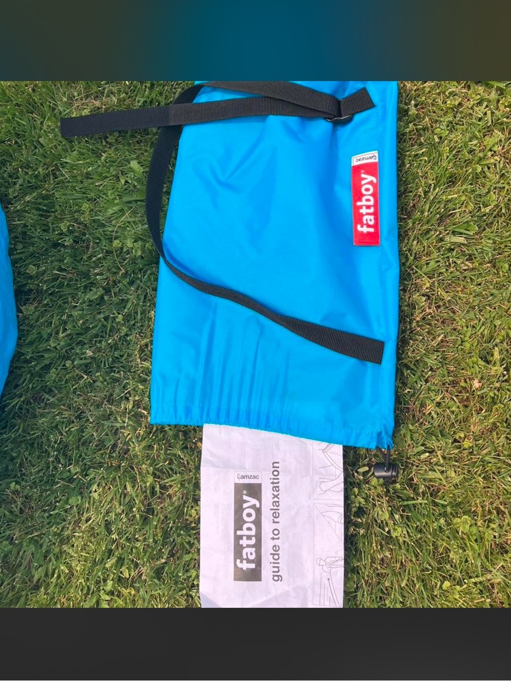 Blue Inflatable fatboy - Picture 3 of 3